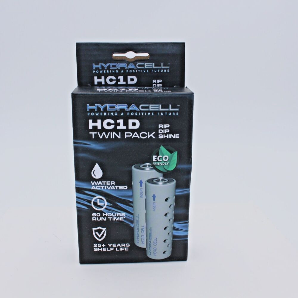 HydraCell HC1D Fuel Cell 2-Pack Replacement AquaTac Orca Water Activated